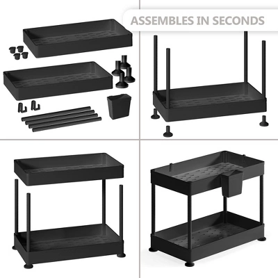 StorageBud 2-Tier Under Sink Organizer 8 StorageBud 2-Tier Under Sink Organizer - Image 6