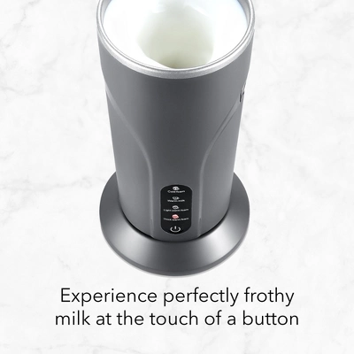 HOM Electric Milk Frother - Versatile 4-in-1 Milk Steamer And Frother For Lattes - Features Hot & Cold Foam And Milk Warmer Options (Black) 5 HOM Electric Milk Frother - Versatile 4-in-1 Milk Steamer And Frother For Lattes - Features Hot & Cold Foam And Milk Warmer Options (Black) - Image 3