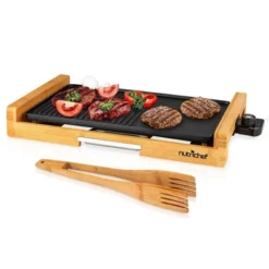 NutriChef Electric Bamboo Grill CEGB50 - 12-Inch Nonstick -Target KitchenAid GUEST 53f24e36 fbf1 4b43 9a05 739418d225f1