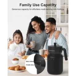 CROWNFUL Milk Frother And Steamer (Black) -Target KitchenAid GUEST 54fc71a0 424b 4fc7 a207 63562161aecd