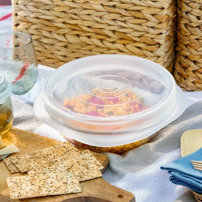 Stasher Premium Silicone Reusable Food Storage Lids Starter Kit - Clear - 4pk 3 Stasher Premium Silicone Reusable Food Storage Lids Starter Kit - Clear - 4pk