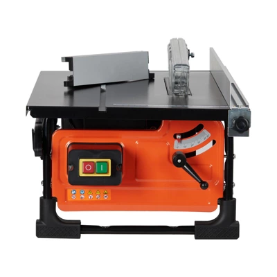 Portable Table Saw 8-inch For Jobsite - 6.7-Amp Copper Motor, 3576RPM, 24T Blade, Compact With Sliding Miter Gauge For DIY Woodworking 10 Portable Table Saw 8-inch For Jobsite - 6.7-Amp Copper Motor, 3576RPM, 24T Blade, Compact With Sliding Miter Gauge For DIY Woodworking - Image 8