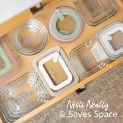 Bentgo 10pc Glass Signature Glass Food Storage Set White Stone -Target KitchenAid GUEST 55aec0d9 97fe 4252 8f53 c4efd356c593