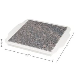 Hastings Home Microwavable Warming Plate – 9" X 10.25", White/Granite -Target KitchenAid GUEST 55c00ef8 13e9 440b 8fe4 914f1f1c89f3