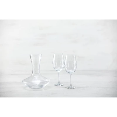 Schott Zwiesel 3pc Wine Lovers Decanter And Glass Serving Set: Dishwasher-Safe Glassware For Wine Enthusiasts 4 Schott Zwiesel 3pc Wine Lovers Decanter And Glass Serving Set: Dishwasher-Safe Glassware For Wine Enthusiasts - Image 2
