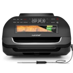 NutriChef Smart Griller With Air Fryer Combo - 7-in-1, Smokeless Indoor Grill, Adjustable Temperature -Target KitchenAid GUEST 55df4b3b 1fa2 46dd 8686 0726aeb81fde