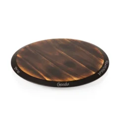 Picnic Time Lazy Susan Fire Acacia Wood Serving Tray: Round Brown Easy-To-Spin Design, 18" Diameter -Target KitchenAid GUEST 55f462ab 15a9 4b87 b879 d006a38a65d6