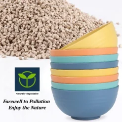 Itopfox 8-Piece Wheat Straw Cereal Bowls Set, Unbreakable & Lightweight, Microwave & Dishwasher Safe, Ideal For Soup, Salad, Oatmeal, And More 13 Itopfox 8-Piece Wheat Straw Cereal Bowls Set, Unbreakable & Lightweight, Microwave & Dishwasher Safe, Ideal For Soup, Salad, Oatmeal, And More -Target KitchenAid GUEST 56317171 8e36 48ef a601 5a24a2158bf0