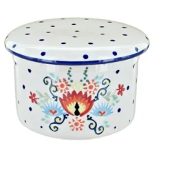 Blue Rose Polish Pottery M136 Manufaktura French Butter Dish -Target KitchenAid GUEST 5632c2d5 82ab 405b 8bbc d7af019f0364