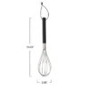 Storied Home Stainless Steel Whisk With Mango Wood Handle And Leather Tie, Black 1 Storied Home Stainless Steel Whisk With Mango Wood Handle And Leather Tie, Black -Target KitchenAid GUEST 56392e87 f5da 4220 a60b d4ee7e94c44a