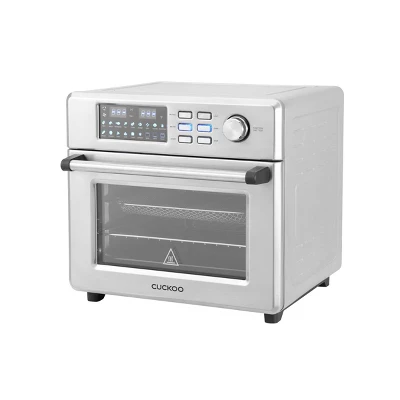 CUCKOO 1700W 27.5qt Countertop Convection Air Fryer Toaster Oven Stainless Steel Finish: CETLus Listed, Dishwasher-Safe Parts 3 CUCKOO 1700W 27.5qt Countertop Convection Air Fryer Toaster Oven Stainless Steel Finish: CETLus Listed, Dishwasher-Safe Parts