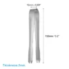 Unique Bargains 410 Stainless Steel Ice Tongs For Appetizers, Charcuterie, Dessert, Tea Party, Bar, Cafe Serving 5.2" Silver 3 Pcs -Target KitchenAid GUEST 56a43b2c 064e 4b98 8e2a 581128951c4f