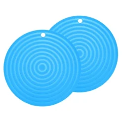Unique Bargains Round Heat Resistant Silicone Trivet Mat With Hang Hole 2 Pcs 22 Unique Bargains Round Heat Resistant Silicone Trivet Mat With Hang Hole 2 Pcs -Target KitchenAid GUEST 56a7b5bd a9c5 4eae a35a 36f4a04d5851