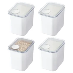 IDesign Medium Canister With Removable Pour Cap - Set Of 4 - White 29 IDesign Medium Canister With Removable Pour Cap - Set Of 4 - White -Target KitchenAid GUEST 56d50690 b13f 44e9 bd35 5380ef2a0ddb