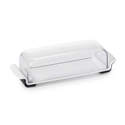 OXO Softworks Butter Dish: White Polypropylene Butter Holder, Dishwasher-Safe, 2-Piece Set, 7.80" Width 3 OXO Softworks Butter Dish: White Polypropylene Butter Holder, Dishwasher-Safe, 2-Piece Set, 7.80" Width