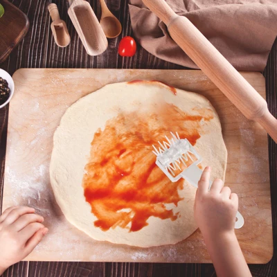 Unique Bargains Plastic Durable With Spikes Cookie Pizza Dough Docker Rollers 5 Unique Bargains Plastic Durable With Spikes Cookie Pizza Dough Docker Rollers - Image 3