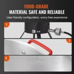 VEVOR Turkey Deep Fryer, 30-qt Turkey Fryer Boiler Steamer Cooker Set, Outdoor Aluminum Seafood Frying Pot, 54,000 BTU Burner Propane Gas Boiler 13 VEVOR Turkey Deep Fryer, 30-qt Turkey Fryer Boiler Steamer Cooker Set, Outdoor Aluminum Seafood Frying Pot, 54,000 BTU Burner Propane Gas Boiler -Target KitchenAid GUEST 57ebc5a8 6f3a 4287 9c88 c64383409943