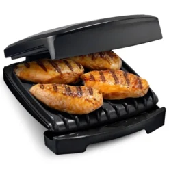 Gourmia 4-Serving Multi-Use Contact Grill & Panini - Black -Target KitchenAid GUEST 57f973ac 6de9 448d b645 9980db580012