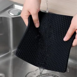 Cheer Collection 4-Pack Silicone Trivets – Non-Slip Heat-Resistant Mats For Hot Pots, Coasters, Drying, Jar Opening -Target KitchenAid GUEST 5826a44c 0e19 48b8 af4b a9f62a803f7d