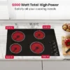 GASLAND CH77BS 30 Inches 4 Burners Built-in Ceramic Electric Cooktop, 240 V 6000 W, Knob Control 1 GASLAND CH77BS 30 Inches 4 Burners Built-in Ceramic Electric Cooktop, 240 V 6000 W, Knob Control -Target KitchenAid GUEST 5889777c 0aab 4d4f b93d b365031cb915