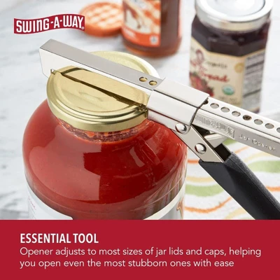 7.5-Inch, Adjustable Multifunctional Stainless Steel Can Opener With Grippe 7 7.5-Inch, Adjustable Multifunctional Stainless Steel Can Opener With Grippe - Image 5