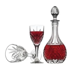 Godinger Silver 5pc Dublin Crystal Wine Decanter Set: Hand Wash, Service For 4, Includes Decanter & Wine Glasses 8 Godinger Silver 5pc Dublin Crystal Wine Decanter Set: Hand Wash, Service For 4, Includes Decanter & Wine Glasses -Target KitchenAid GUEST 58fca40b dfff 40c0 94e4 7efe0920e7ac