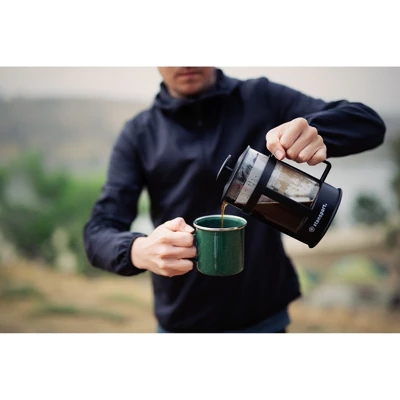 Stansport French Coffee Press 4 Cup Black 4 Stansport French Coffee Press 4 Cup Black - Image 2