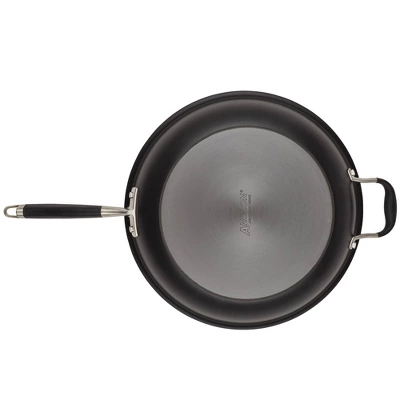 Anolon Advanced Home 14.5" Hard Anodized Nonstick Frying Pan With Helper Handle Onyx 11 Anolon Advanced Home 14.5" Hard Anodized Nonstick Frying Pan With Helper Handle Onyx - Image 9