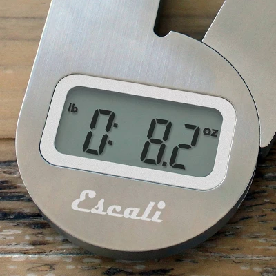 Escali Savu Space Saving Scale: Stainless Steel Kitchen Food Scale With Backlit Display, 11 Lb Capacity, Battery Included 6 Escali Savu Space Saving Scale: Stainless Steel Kitchen Food Scale With Backlit Display, 11 Lb Capacity, Battery Included - Image 4