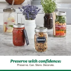 Ball 12ct Smooth Glass Mason Jar With Lid And Band -Target KitchenAid GUEST 5a1a3ed2 855e 4e64 918d c578be3ea5b1