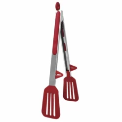 Unique Bargains Kitchen Non-stick Stainless Steel Tongs With Stands Silicone Tip For Cooking -Target KitchenAid GUEST 5b084356 a3ac 4f67 9136 62ffbcfc44ca