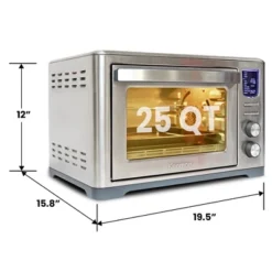 Kenmore 11-in-1 25qt Digital Air Fryer Convection Toaster Oven Rotisserie: Stainless Steel Countertop Oven, 1700W 13 Kenmore 11-in-1 25qt Digital Air Fryer Convection Toaster Oven Rotisserie: Stainless Steel Countertop Oven, 1700W -Target KitchenAid GUEST 5b097df3 1bc7 4bef 83bd e318d8384e11