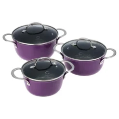 Curtis Stone 6-piece Dura-Pan+ Nesting Saucepan Set Refurbished -Target KitchenAid GUEST 5b949c72 df79 49ae b352 6e16df5cece3