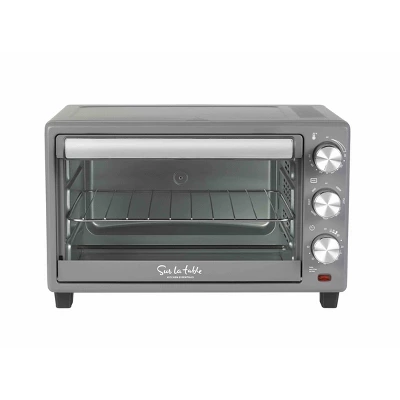 Sur La Table Kitchen Essentials 22L Air Fryer Toaster Oven - Cool Gray: Digital Control, Nonstick, Dishwasher-Safe Parts 14 Sur La Table Kitchen Essentials 22L Air Fryer Toaster Oven - Cool Gray: Digital Control, Nonstick, Dishwasher-Safe Parts - Image 12
