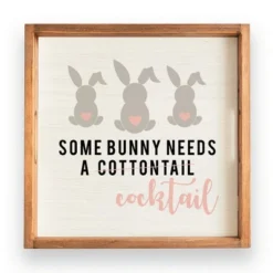 Rustic Marlin Some Bunny Needs A Cocktail Easter Wooden Serving Tray -Target KitchenAid GUEST 5c6e112d 3b53 45f3 a5bb 227023aeaddf