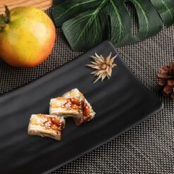 Unique Bargains Rectangle Shaped Dinnerware Sushi Serving Dish Plate Black -Target KitchenAid GUEST 5cce9d54 f30e 4134 b05b fb9c28ee82e3