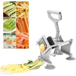 ROVSUN Commercial Vegetable Chopper French Fry Cutter Potato Slicer With 1/2'', 3/8'', 1/4'', 8-Wedge Blades And Pusher Blocks For Home Kitchen 13 ROVSUN Commercial Vegetable Chopper French Fry Cutter Potato Slicer With 1/2'', 3/8'', 1/4'', 8-Wedge Blades And Pusher Blocks For Home Kitchen -Target KitchenAid GUEST 5d2d7c6a edff 49cf b216 610b27c20ab4