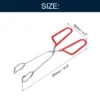 Unique Bargains Electroplating Comfort Grip Cooking Scissor Tongs 10.2" X 3.5" Red 2Pcs -Target KitchenAid GUEST 5d2f543c c51a 459a 8118 1a4625085b25