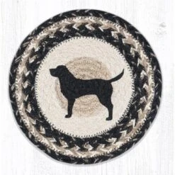 Earth Rugs Black Lab Round Trivet – 10"x10" Dog Silhouette Braided Hot Pad In Rustic Natural Fiber Design 7 Earth Rugs Black Lab Round Trivet – 10"x10" Dog Silhouette Braided Hot Pad In Rustic Natural Fiber Design -Target KitchenAid GUEST 5d79d112 95a2 4f8a 93c2 7a4127875e27