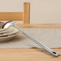 Unique Bargains Stainless Steel Ladle Kitchenware Spoons 11.6" Silver Tone 1 Pc -Target KitchenAid GUEST 5dc757b7 d63e 460e afea a2c6c241303a