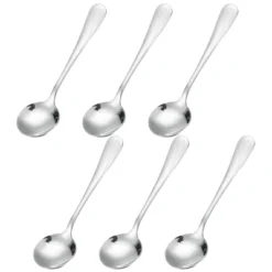 Unique Bargains Stainless Steel Dinner Tea Soup Round Spoons 6 Pcs Silver 19 Unique Bargains Stainless Steel Dinner Tea Soup Round Spoons 6 Pcs Silver -Target KitchenAid GUEST 5df2b117 2fa4 40b9 82c3 c7af5906a16f
