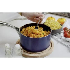 Granitestone Blue 15 Piece Nonstick Cookware And Bakeware Set -Target KitchenAid GUEST 5ea0ed77 cedf 4595 89c8 802491781958