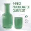 American Atelier Bedside 28 Oz Water Carafe With Tumbler/Lid - Green -Target KitchenAid GUEST 5eb14b12 27aa 4610 b247 944e7953156e