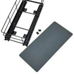 Organize It All 9"x19.7" Slide Out Shelf Organizer: Steel Kitchen Cabinet Storage, Black, 4.5" Height, 12.13 Lbs -Target KitchenAid GUEST 5f07a56d af32 4827 9ded 5b4025edbb76