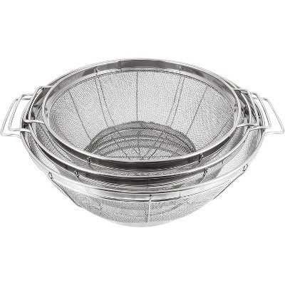 Stainless Steel Sieve, Strainers And Colanders For Kitchen 6 Stainless Steel Sieve, Strainers And Colanders For Kitchen - Image 4