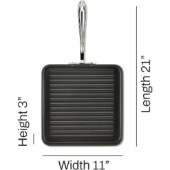 All-Clad HA1 Hard Anodized Nonstick Grill 11x11 Inch 9 All-Clad HA1 Hard Anodized Nonstick Grill 11x11 Inch -Target KitchenAid GUEST 5f310b1d fe53 4f77 b0fd 21695fbb37d9