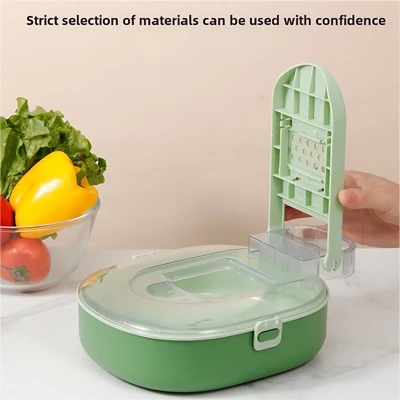 Oval-Shaped Vegetable Cutter Ergonomic Kitchen Tool Durable Stainless Steel Blade - Perfect For Carrots, Cucumbers & More 8 Oval-Shaped Vegetable Cutter Ergonomic Kitchen Tool Durable Stainless Steel Blade - Perfect For Carrots, Cucumbers & More - Image 6