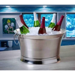 BirdRock Home 19.7Gal Double Wall Round Beverage Tub - Stainless Steel -Target KitchenAid GUEST 5f7d5d05 c922 4d7c b677 b7bf893f0d1f