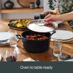 All-Clad 4 Quart Cast Iron Braiser With Lid, Black -Target KitchenAid GUEST 5f81262e dc54 4911 b8d7 e8954f6c2f5c