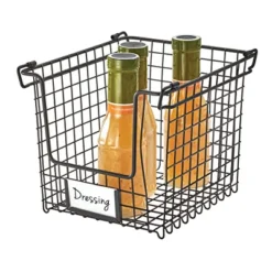 IDesign Classico Storage Basket With Handles For Pantry, Kitchen, Bathroom, Countertop, And Desk Organization, Stackable-Small 13 IDesign Classico Storage Basket With Handles For Pantry, Kitchen, Bathroom, Countertop, And Desk Organization, Stackable-Small -Target KitchenAid GUEST 5ff2e4a0 9aa1 406e 9615 83d7bac79479
